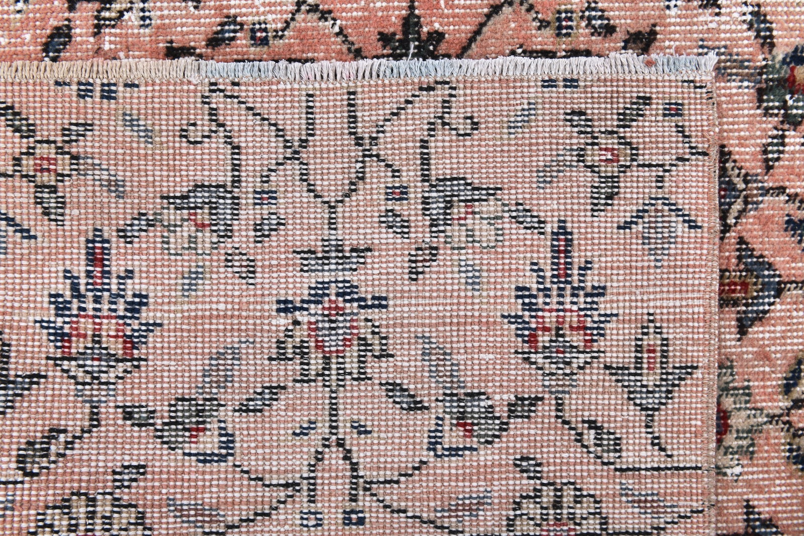 5'5'' x 8'0'' Handmade Vintage Wool Rug - 243960 - 11