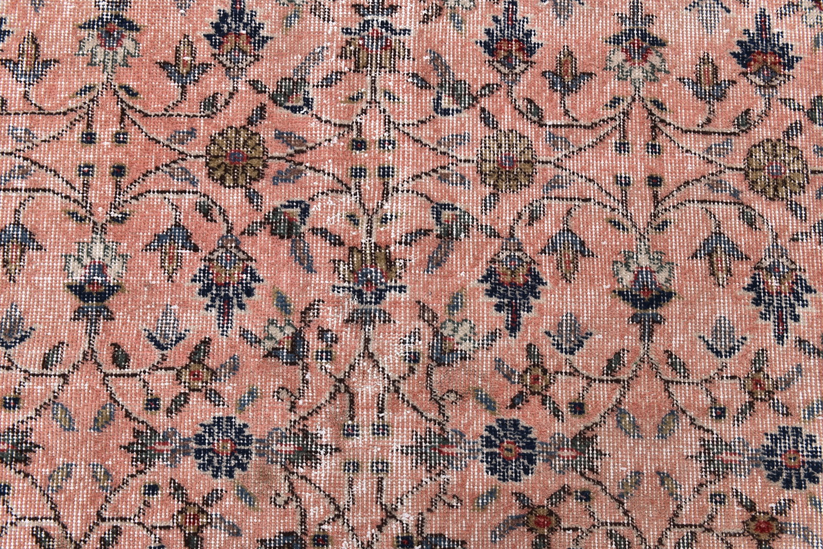 5'5'' x 8'0'' Handmade Vintage Wool Rug - 243960 - 5