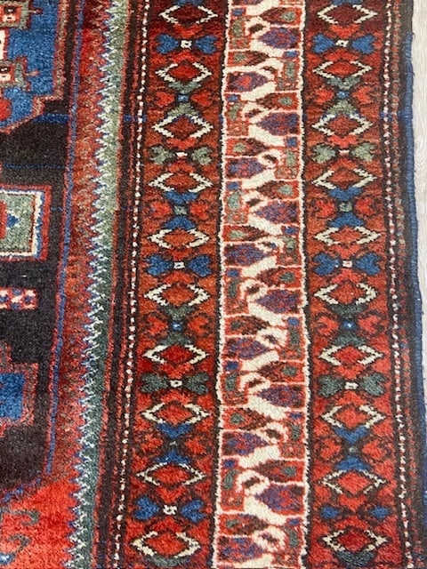 Antique persian Bakhtiari tribal Rug-4520 - 3