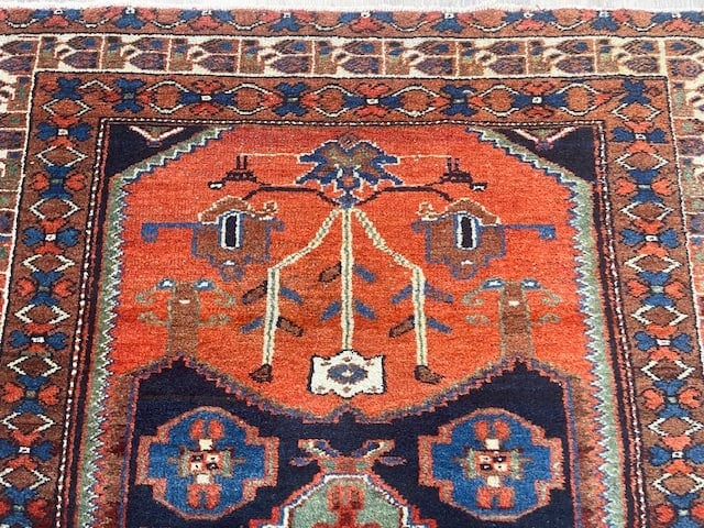 Antique persian Bakhtiari tribal Rug-4520 - 4