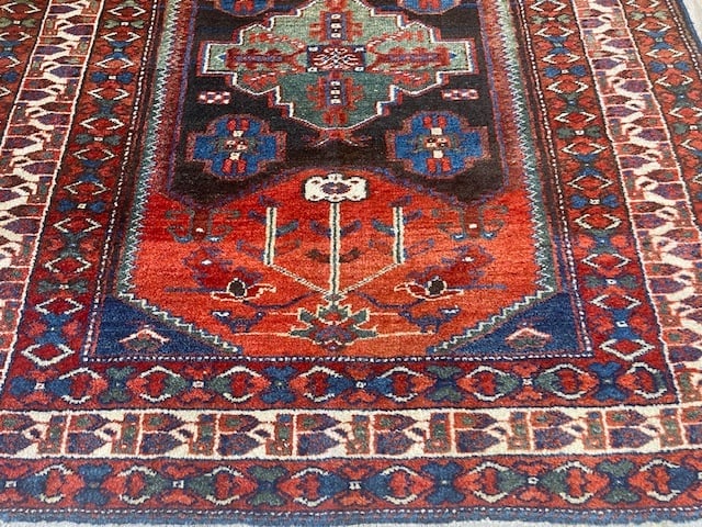 Antique persian Bakhtiari tribal Rug-4520 - 6