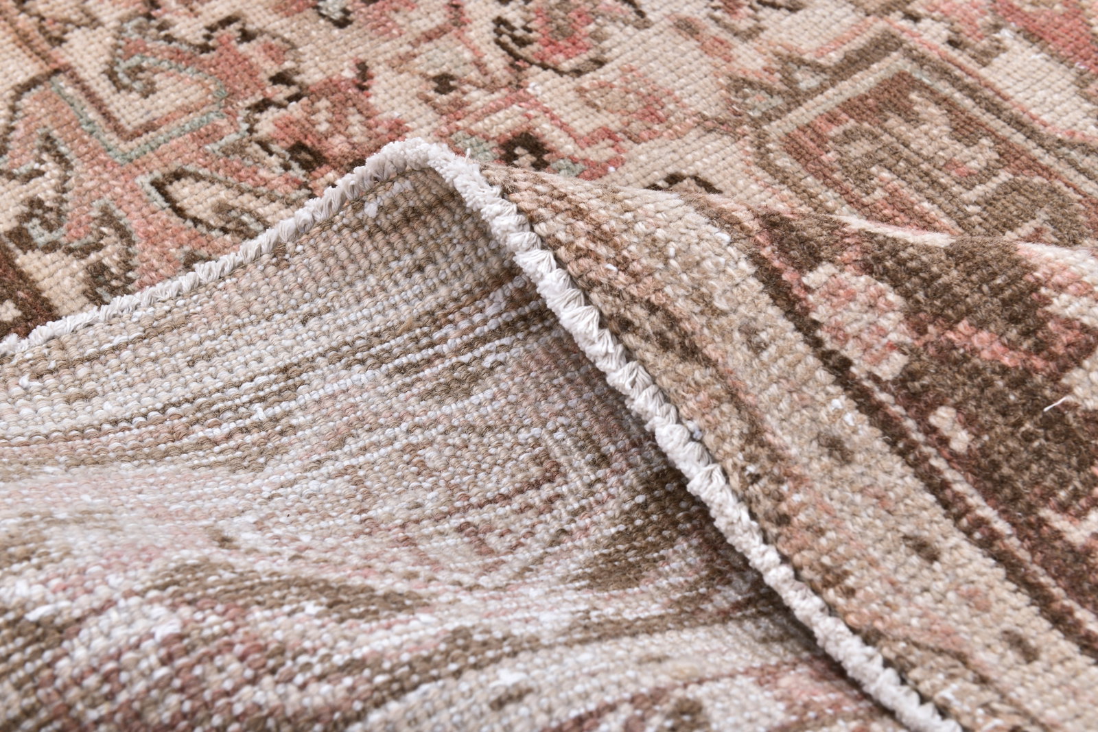 7'11'' x 12'6'' Unique Handmade Vintage Rug - 242392 - 13