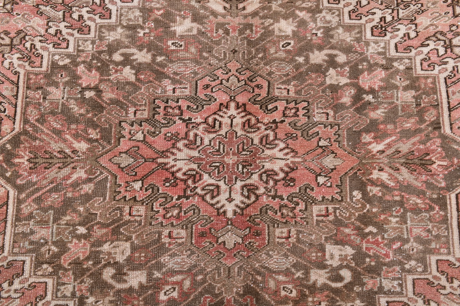 7'11'' x 12'6'' Unique Handmade Vintage Rug - 242392 - 5