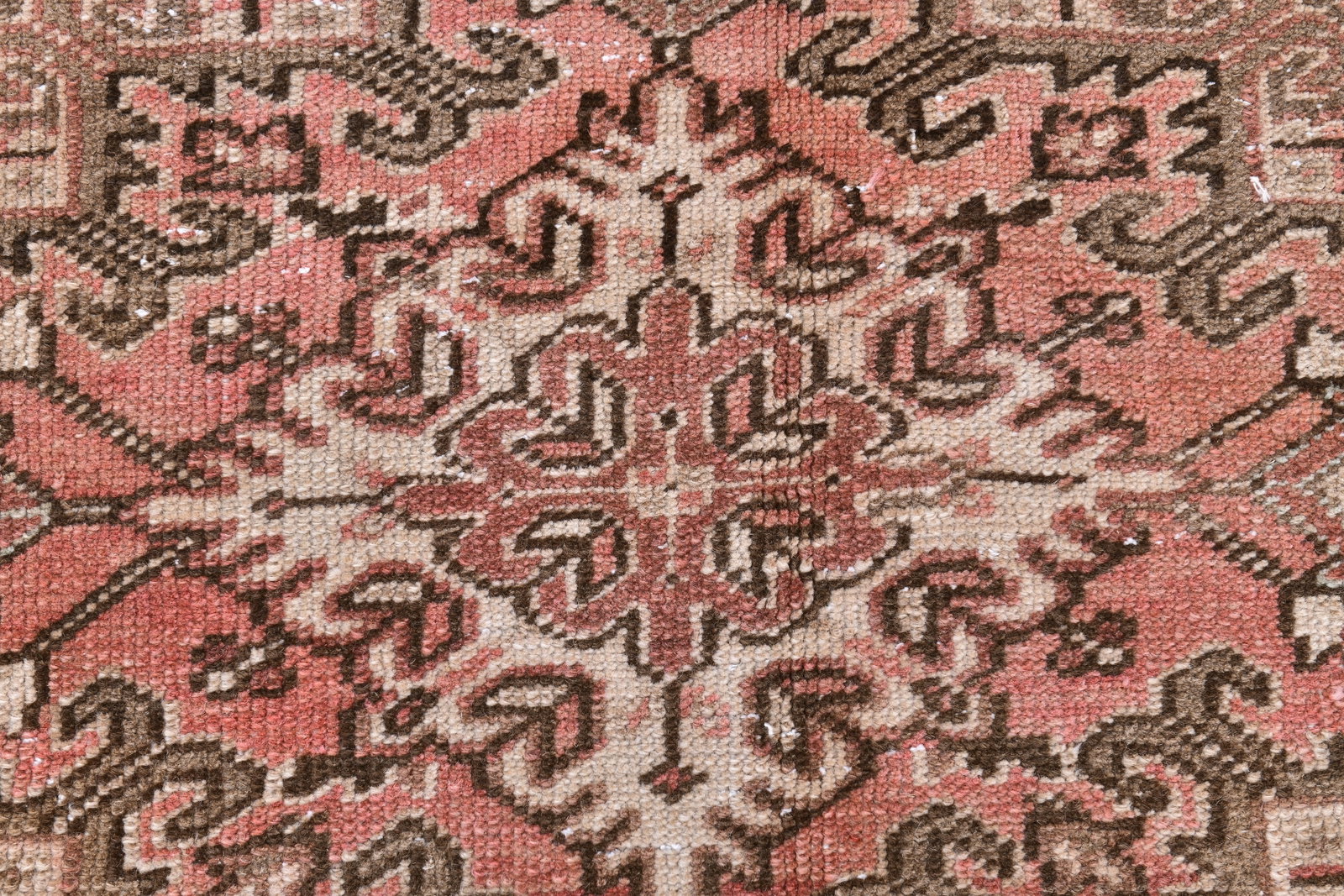 7'11'' x 12'6'' Unique Handmade Vintage Rug - 242392 - 6