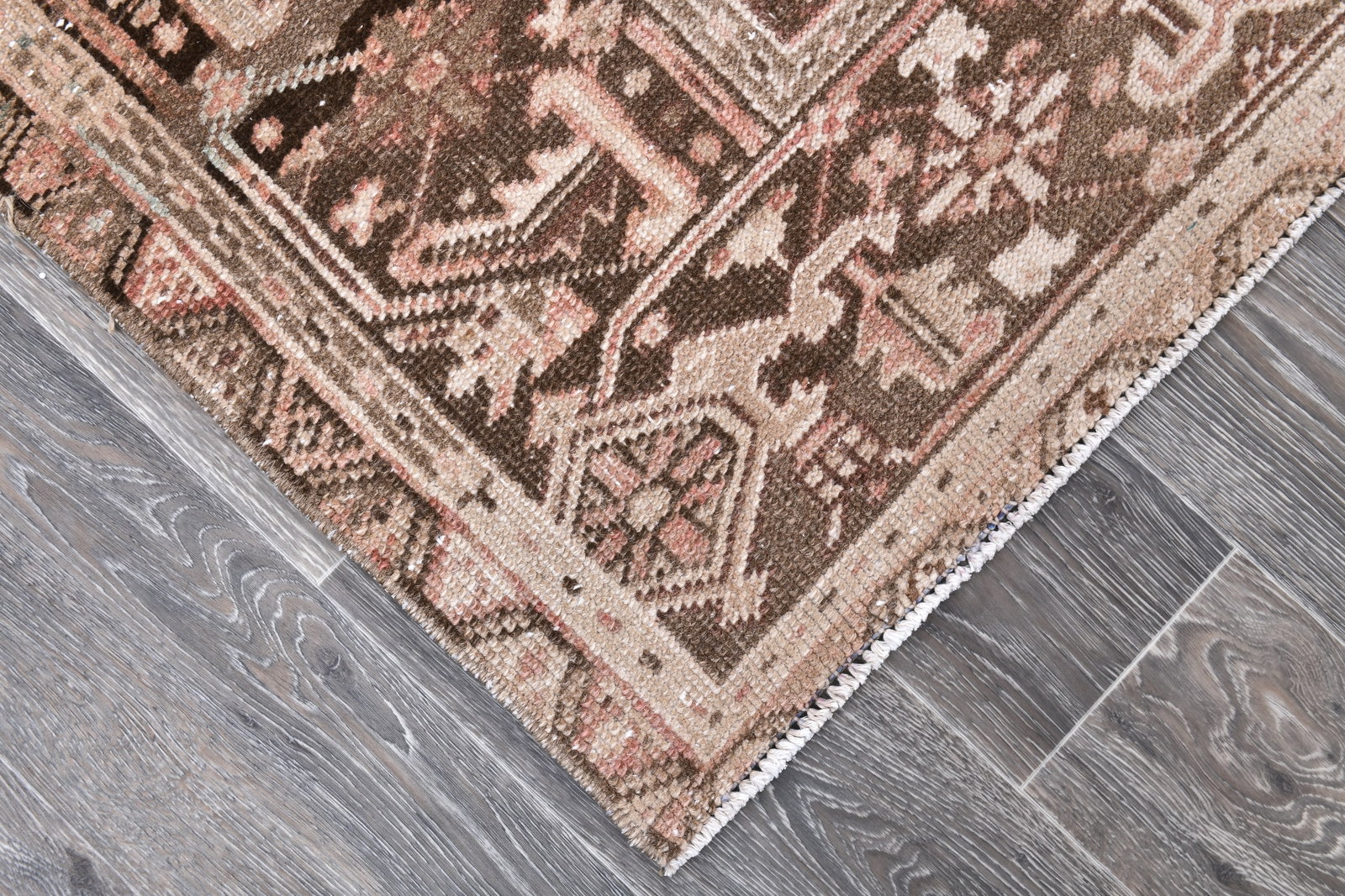 7'11'' x 12'6'' Unique Handmade Vintage Rug - 242392 - 7