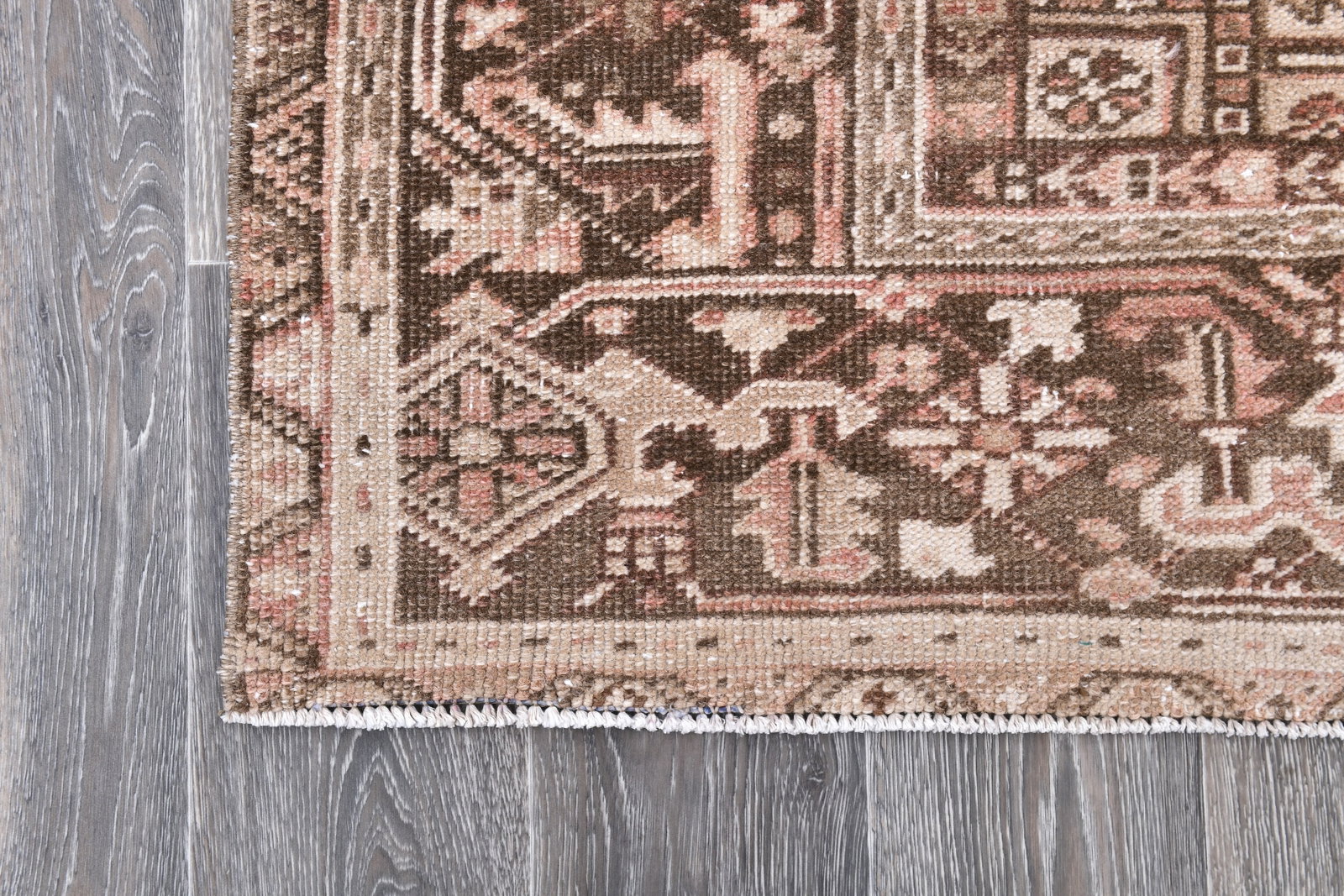 7'11'' x 12'6'' Unique Handmade Vintage Rug - 242392 - 8