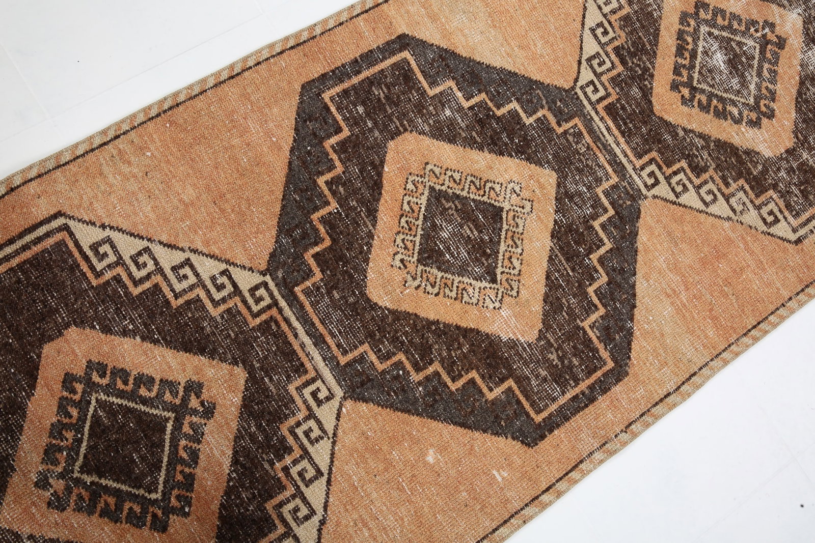 3'1'' x 11'3'' Turkish Vintage Runner Rug - 5284 - 8