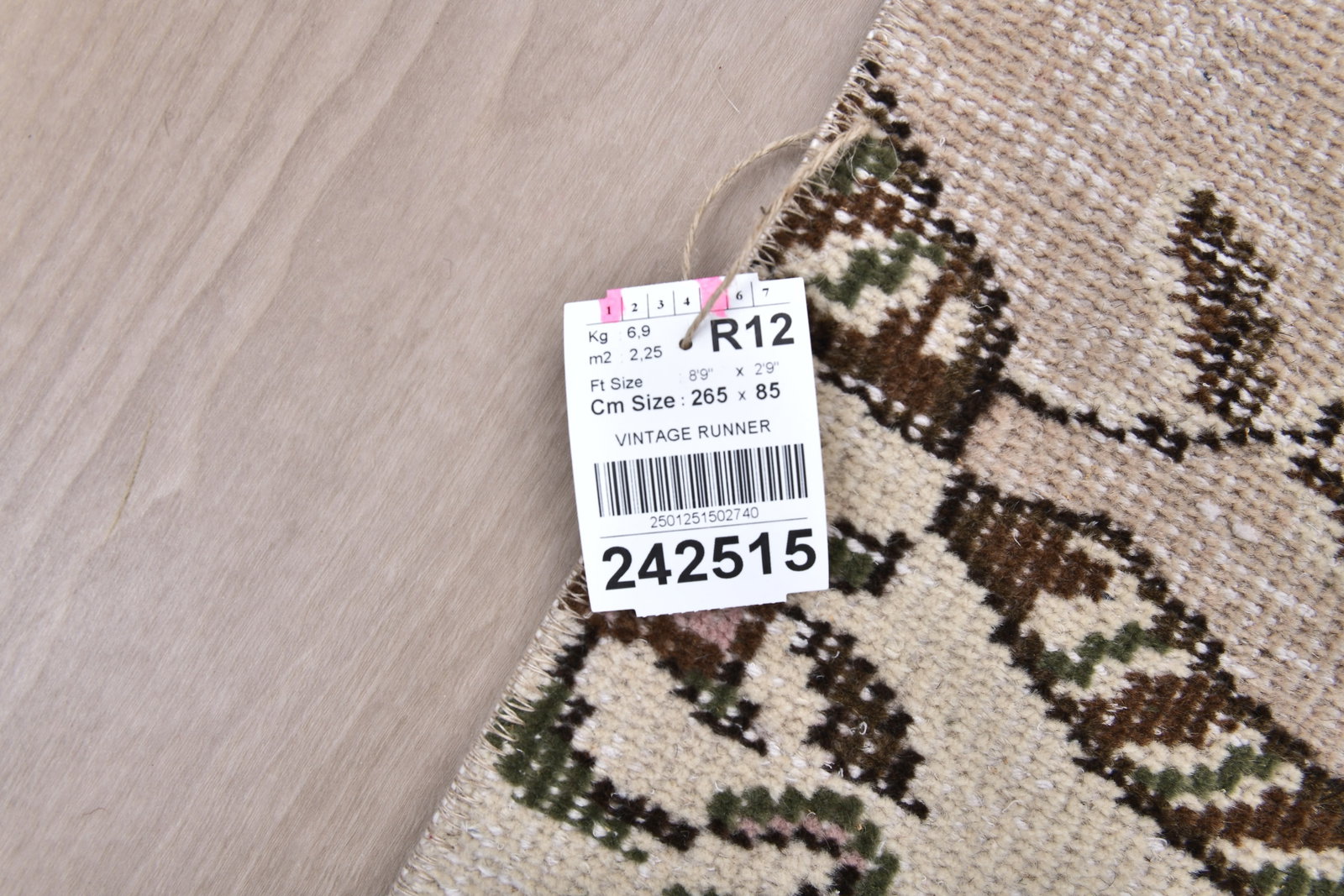 2'9'' x 8'8'' Decorative Vintage Rug - 242515 - 15