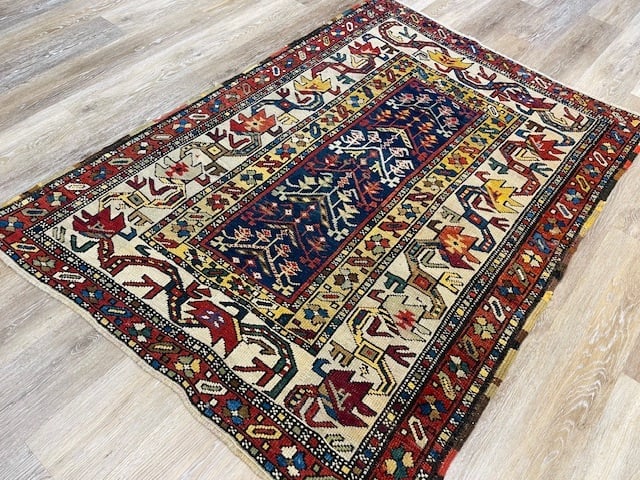 Antique Northwest Caucasian rug-2003 - 6