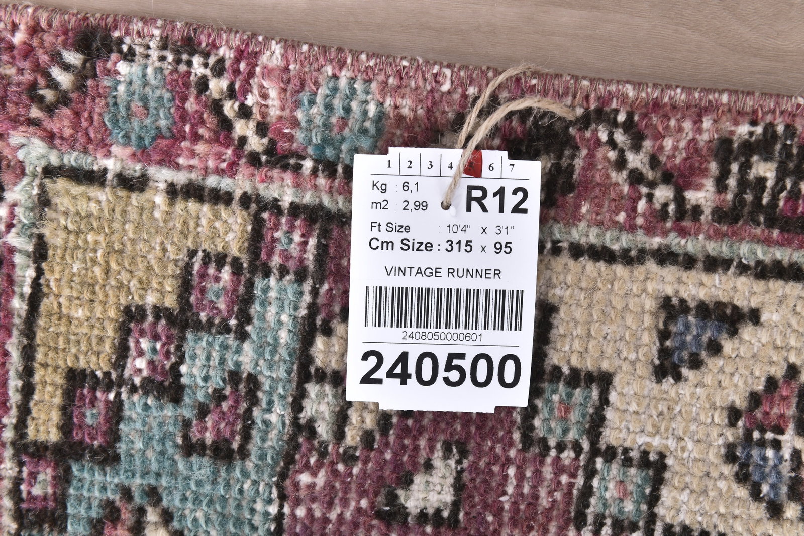 1'8'' x 2'10'' Turkish Vintage Runner Rug - 24050 - 15