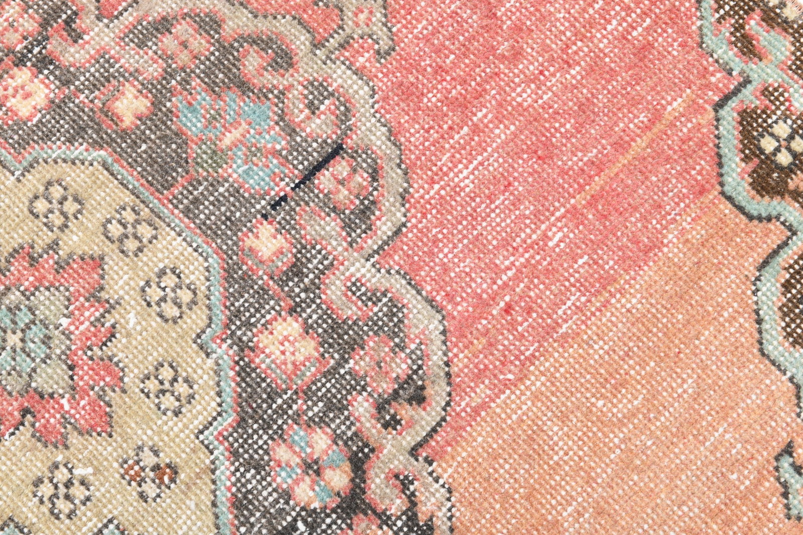 2'11'' x 13'4'' Vintage Wool Runner Rug - 7297 - 10