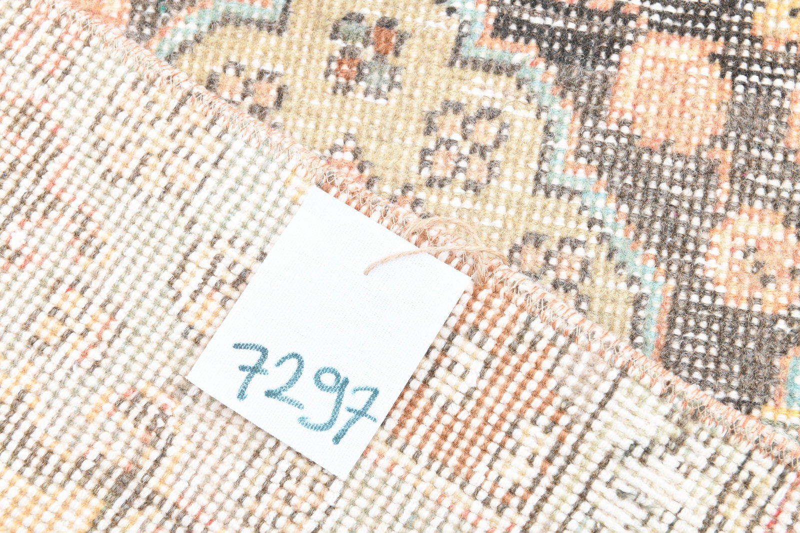 2'11'' x 13'4'' Vintage Wool Runner Rug - 7297 - 18