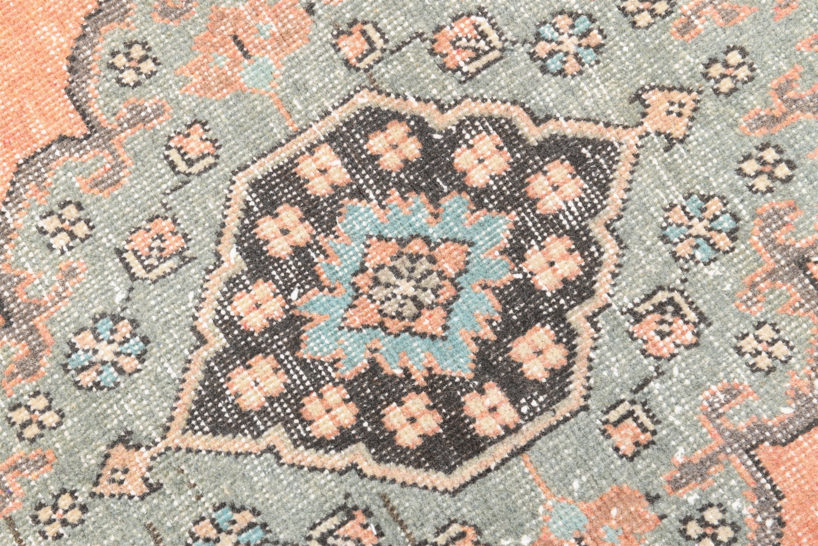 2'11'' x 13'4'' Vintage Wool Runner Rug - 7297 - 8