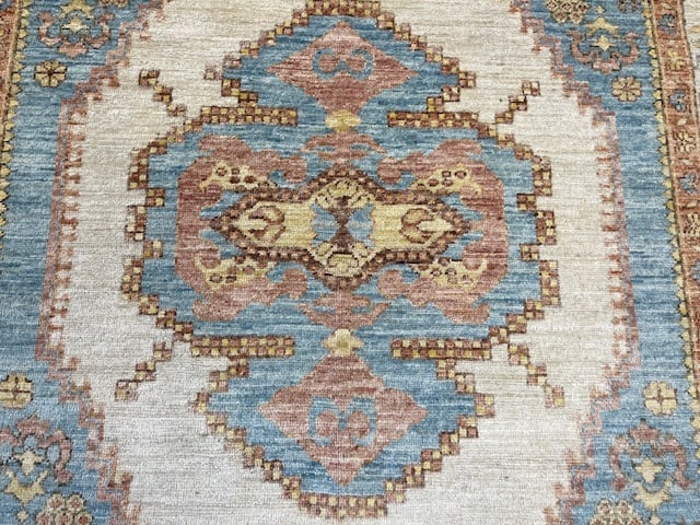 Antique kerman Design Karrastan Rug # 748 - 4
