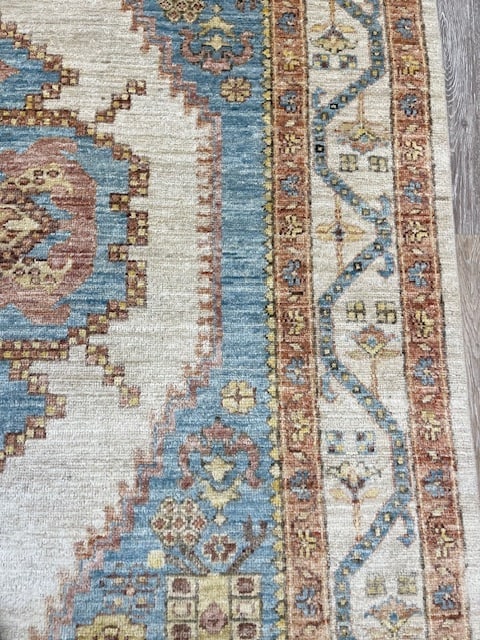 Antique kerman Design Karrastan Rug # 748 - 6