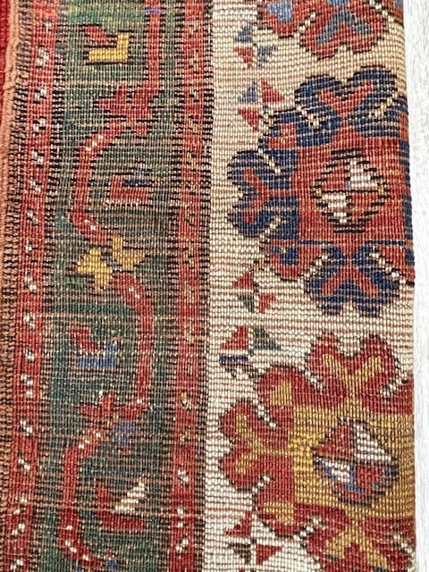 Antique kazak Caucasian rug-4879 - 10