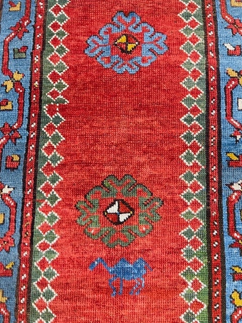 Antique kazak Caucasian rug-4879 - 5