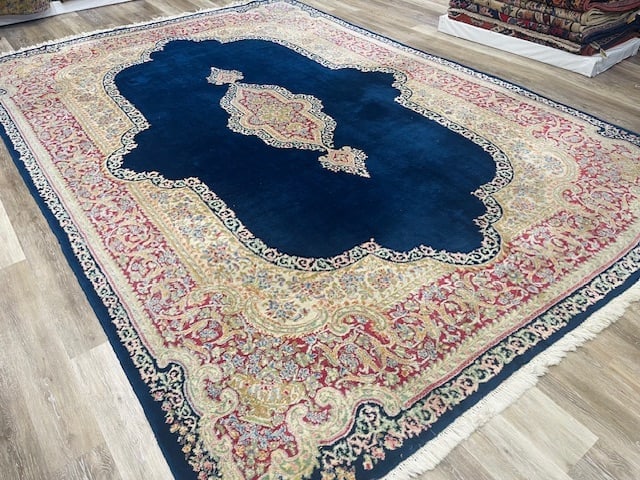 Vintage Persian Kerman Rug-5319 - 4