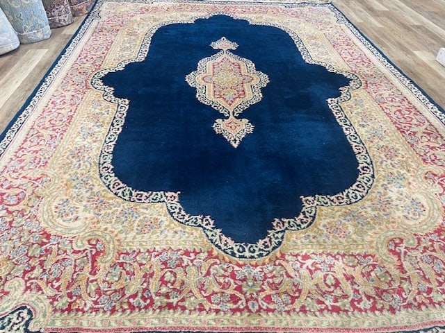 Vintage Persian Kerman Rug-5319 - 5