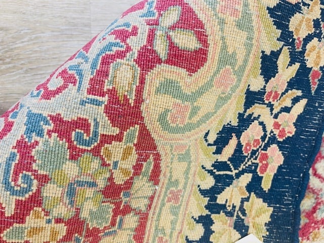 Vintage Persian Kerman Rug-5319 - 6