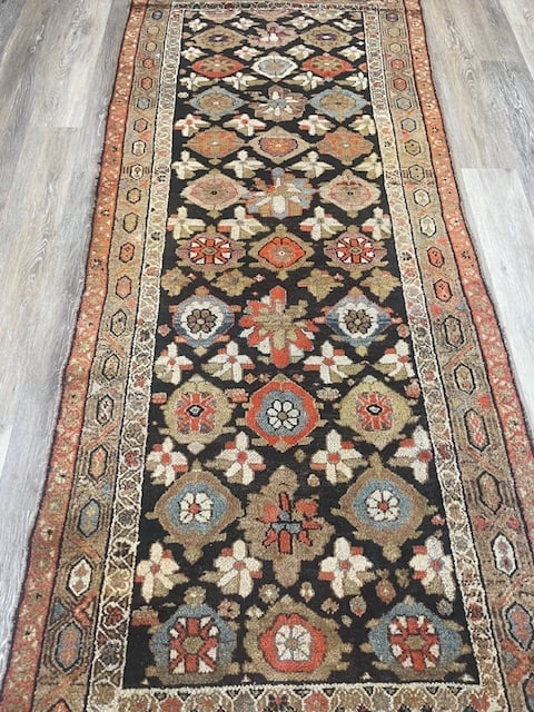 Antique Persian all over design rug-2730 - 2