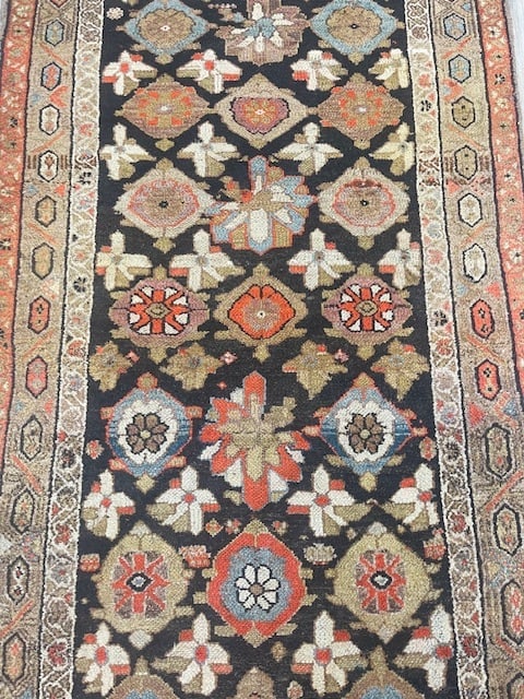 Antique Persian all over design rug-2730 - 6