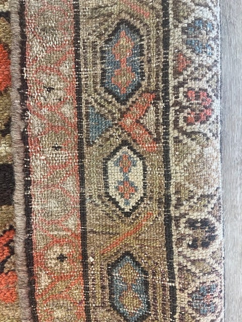 Antique Persian all over design rug-2730 - 9