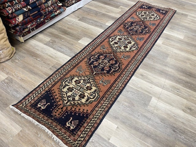 Vintage Persian Mashkin Runner-2917 - 7
