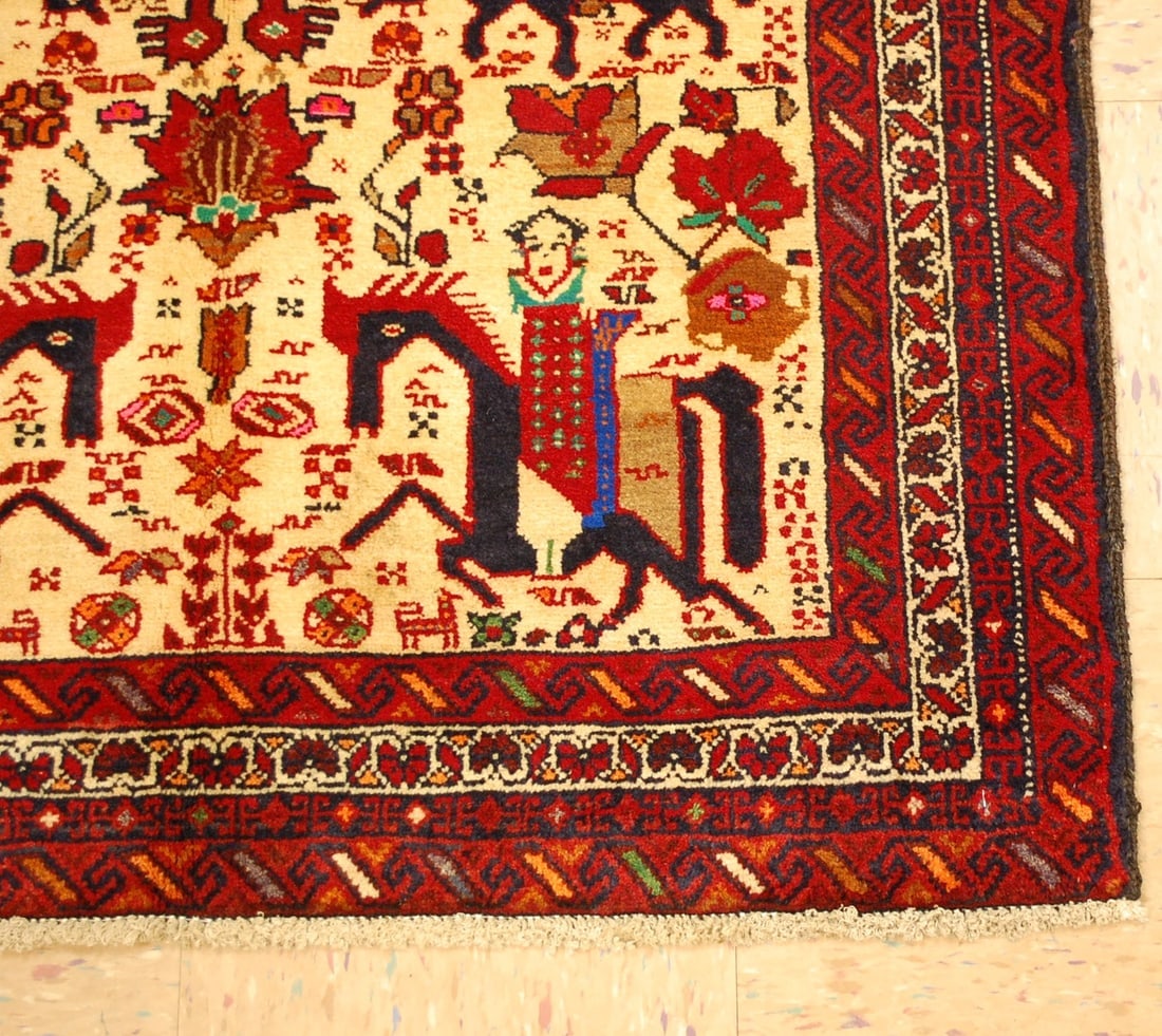 Persian Balochestan Persian RUG 3'7"X6'4" - 2