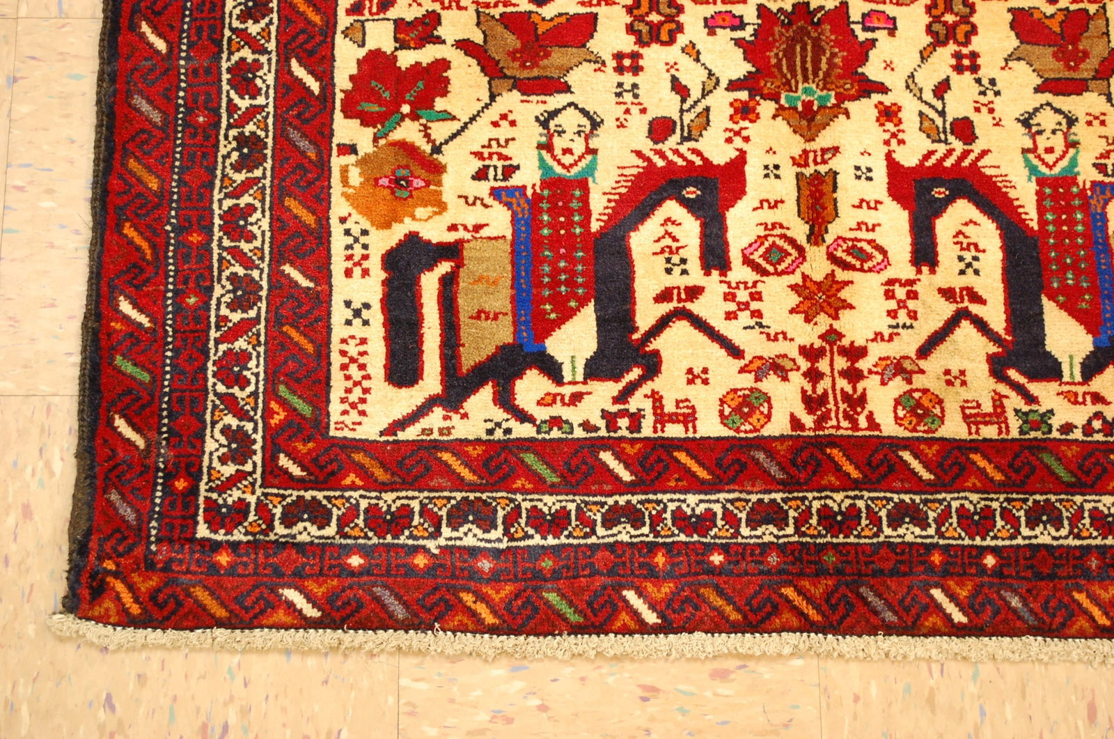 Persian Balochestan Persian RUG 3'7"X6'4" - 3