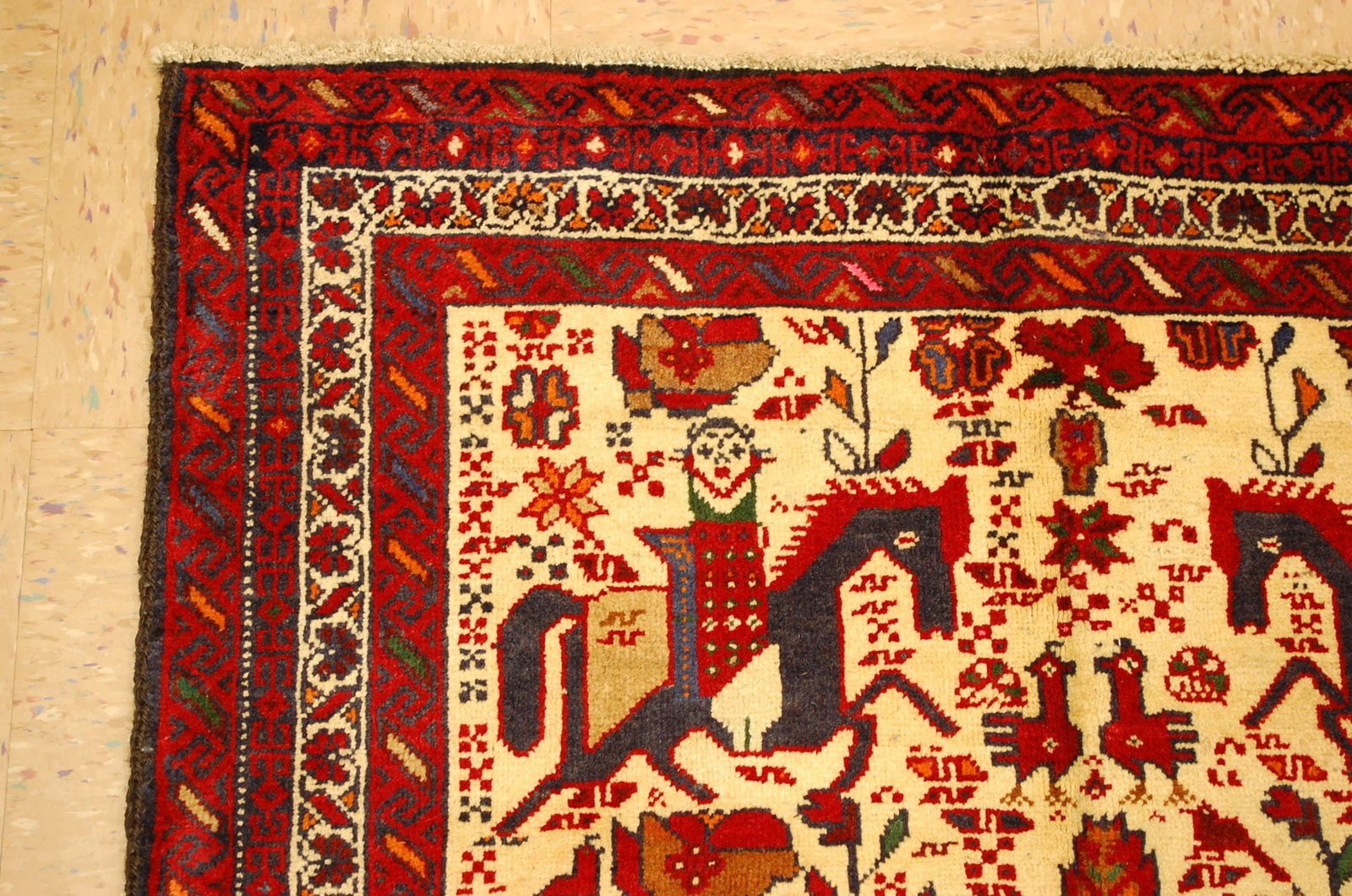 Persian Balochestan Persian RUG 3'7"X6'4" - 4
