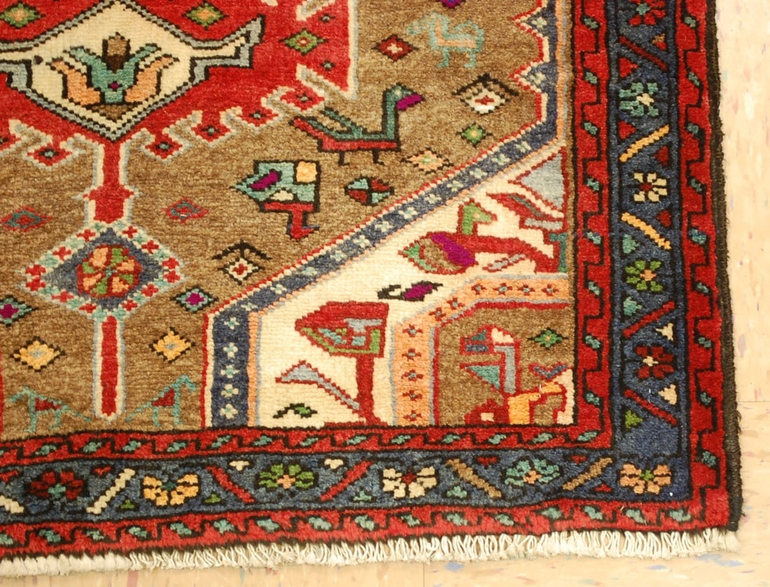 PERSIAN MALAYEER RUG 2'10"x4'10" - 2