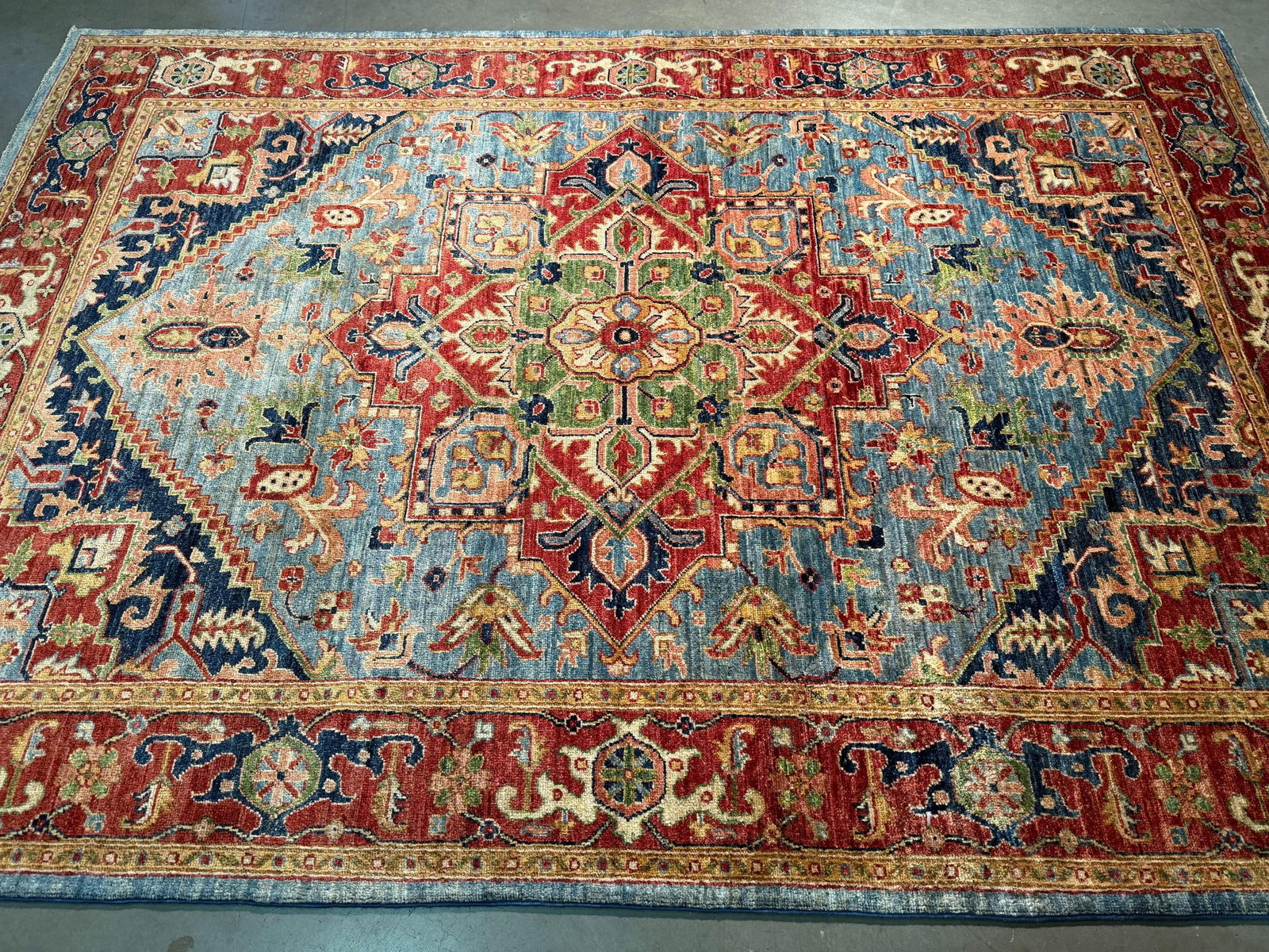 Fine Super Kazak Rug 5.6x8 - 3