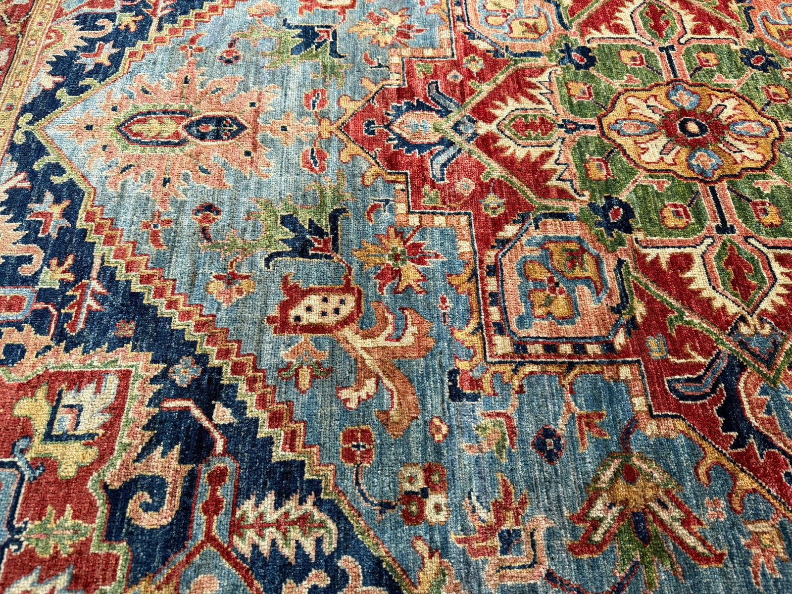 Fine Super Kazak Rug 5.6x8 - 4