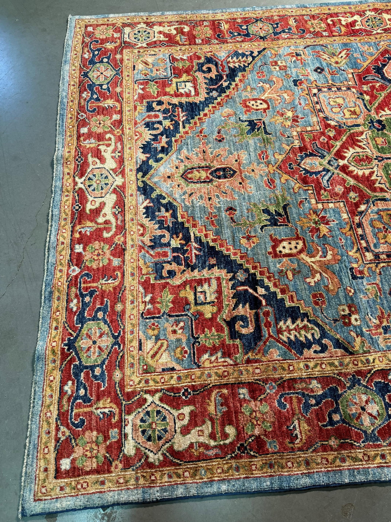 Fine Super Kazak Rug 5.6x8 - 5
