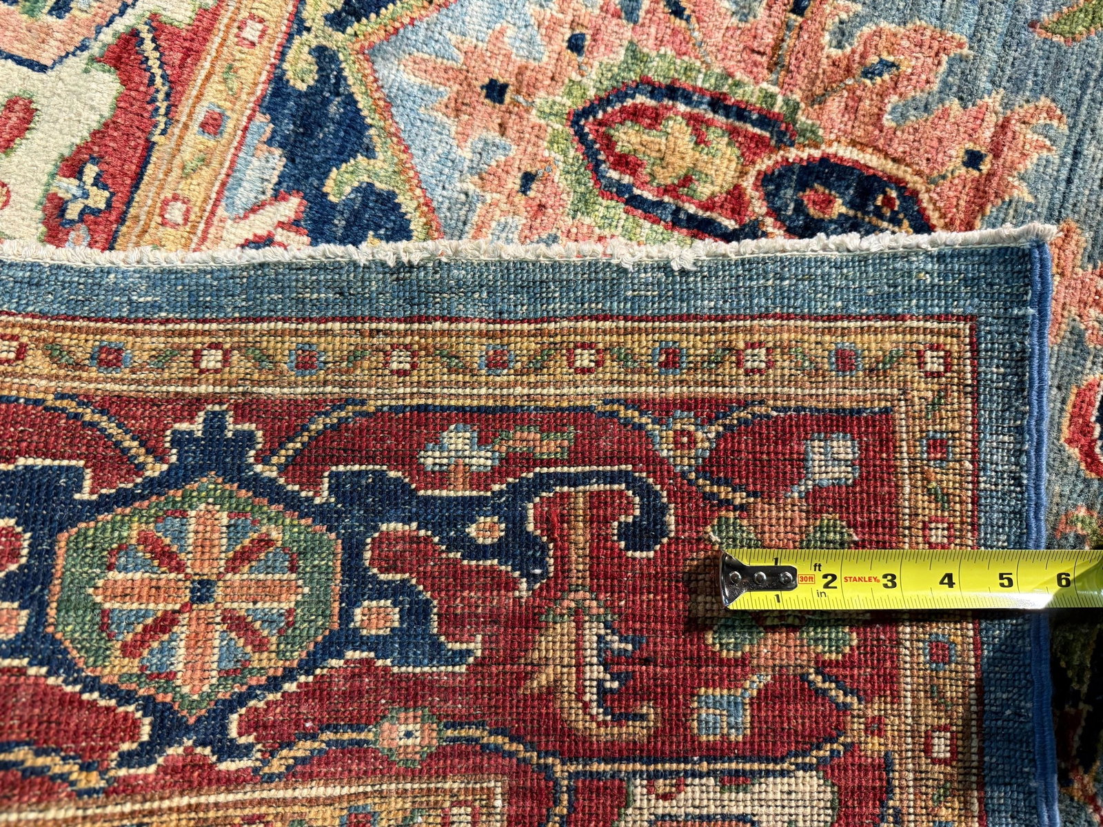 Fine Super Kazak Rug 5.6x8 - 8