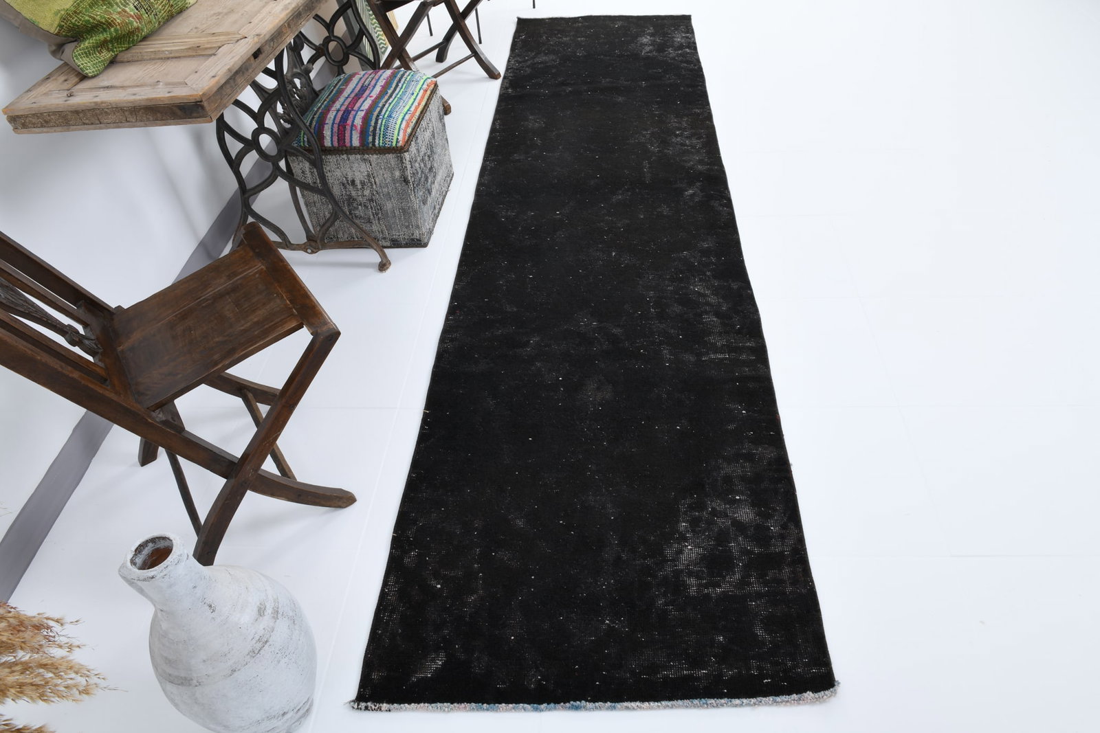 2'10'' x 11'0'' Turkish Handmade Kilim Rug - 17689 - 5