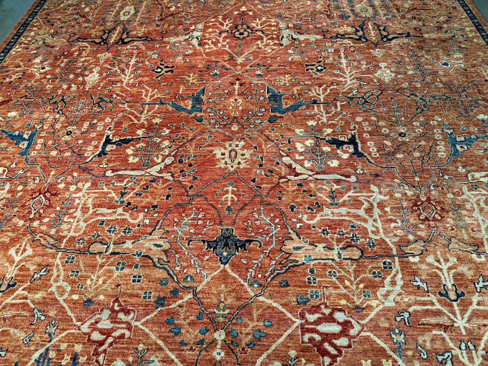 Exquisite Fine Serapi Design Rug 9.2x11.9 - 4