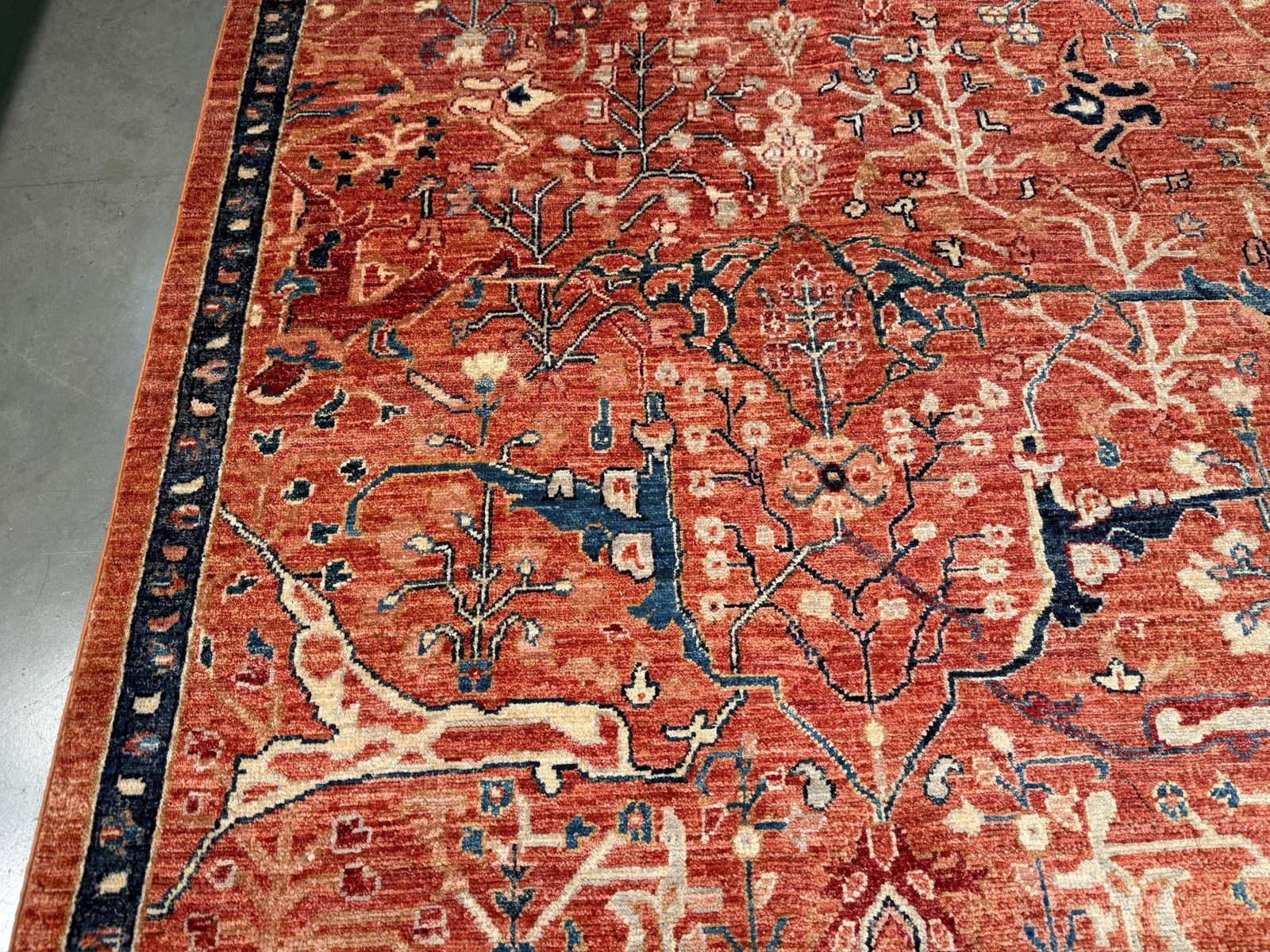 Exquisite Fine Serapi Design Rug 9.2x11.9 - 5
