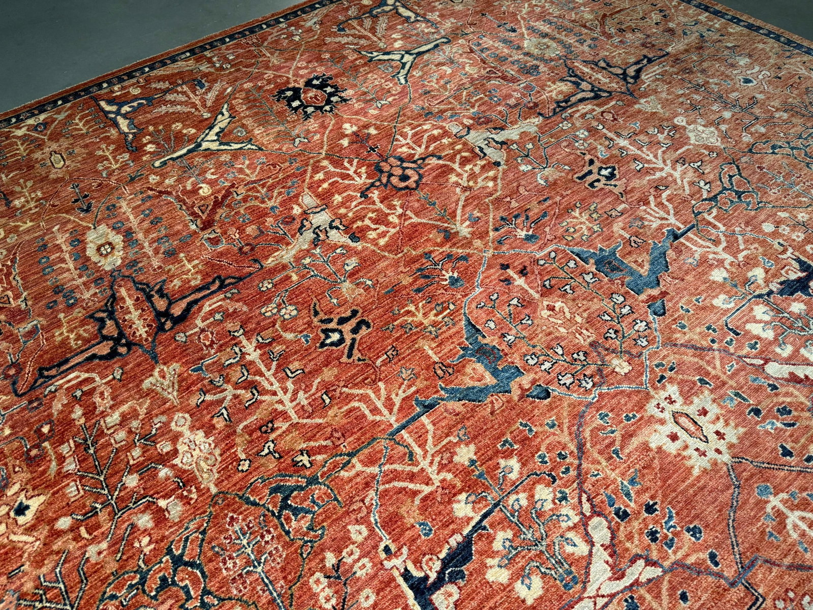 Exquisite Fine Serapi Design Rug 9.2x11.9 - 6