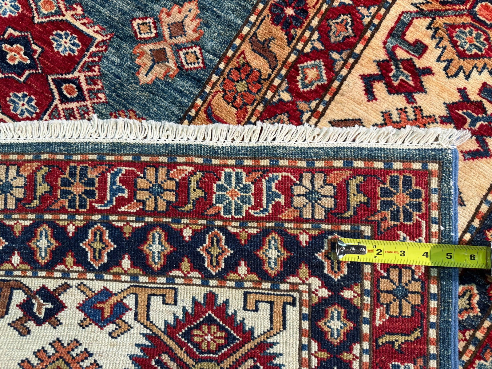 Fine Super Kazak Rug 10x13 - 10