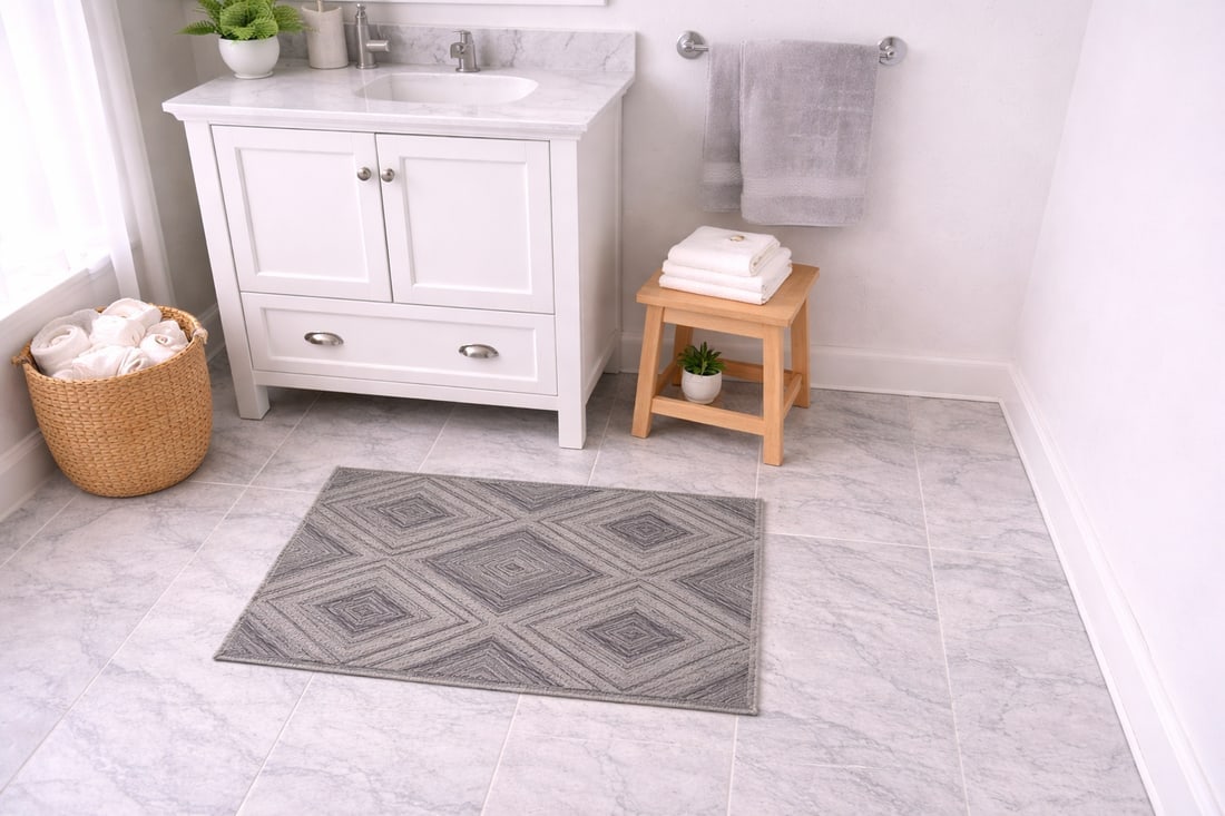 Multicolored Geometric 2X3 Hand-Tufted Modern Rug - 2