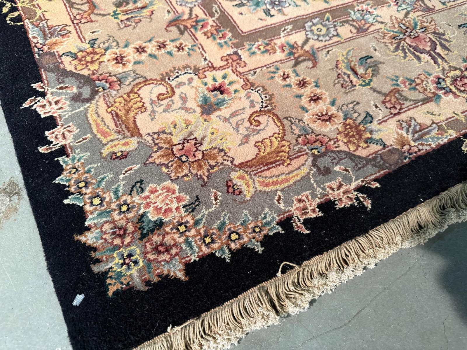 Exquisite SilkandWool Tabriz Rug 6x9 - 8