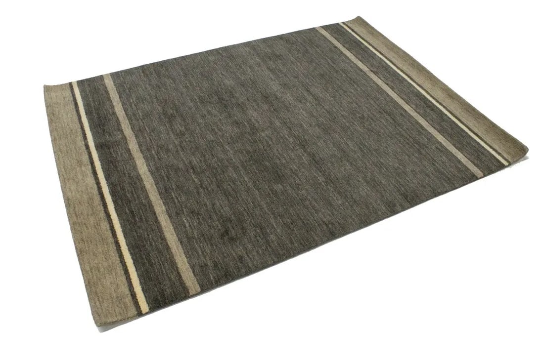 Multicolored Stripes Tribal 5X7 Lori Gabbeh Oriental Rug - 4