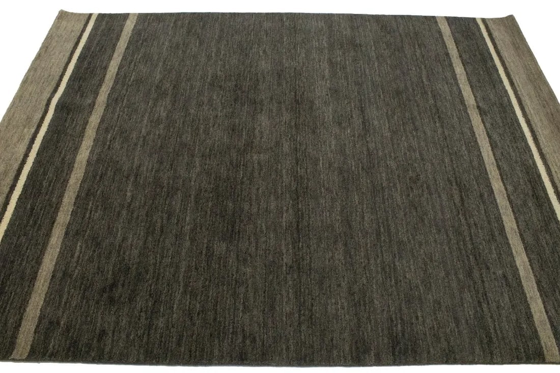 Multicolored Stripes Tribal 5X7 Lori Gabbeh Oriental Rug - 7