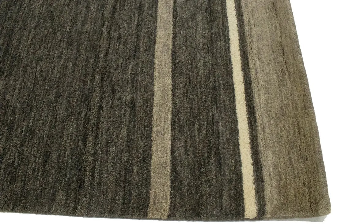 Multicolored Stripes Tribal 5X7 Lori Gabbeh Oriental Rug - 9