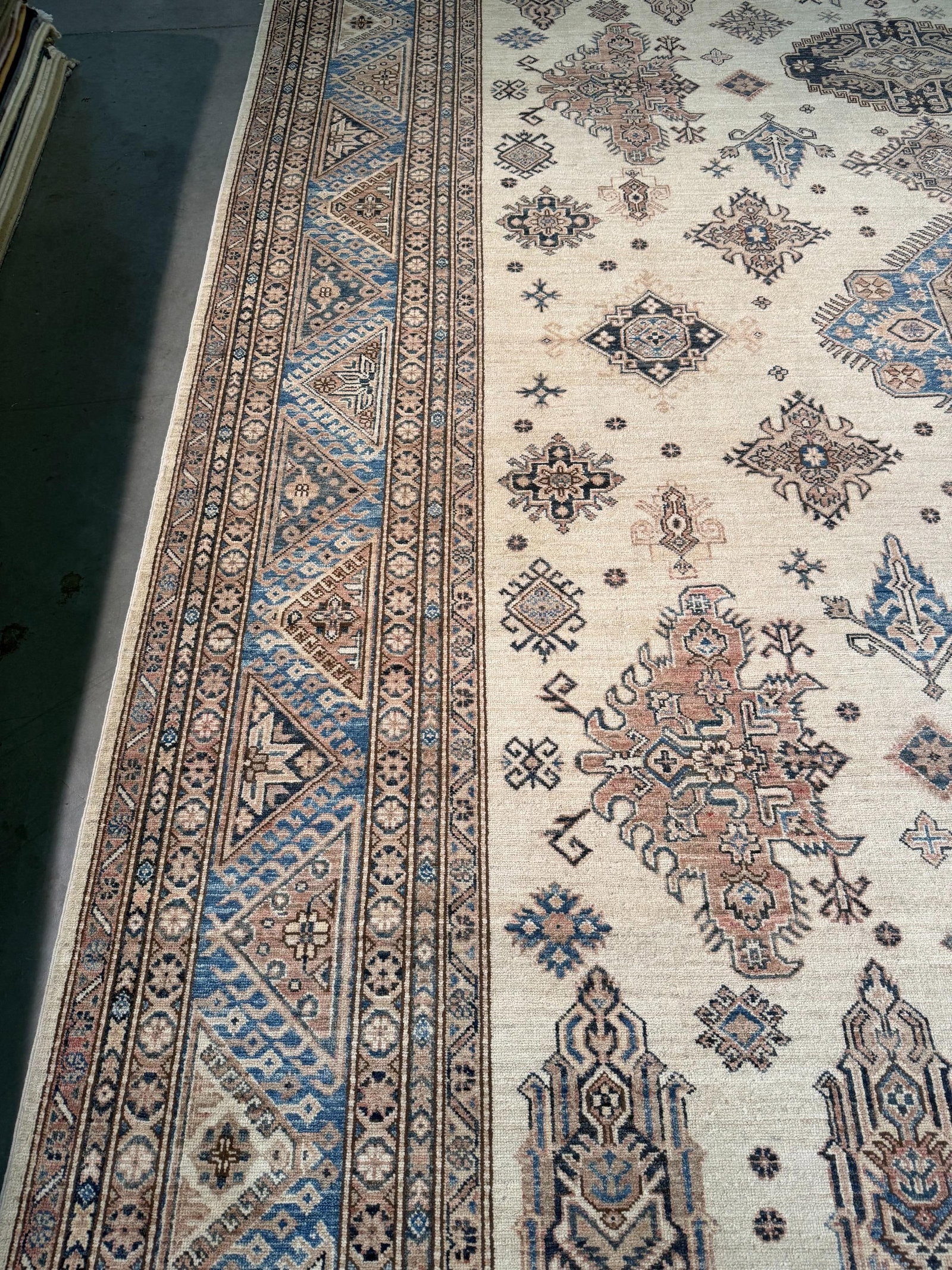Fine Super Kazak Rug 10x13.5 - 4