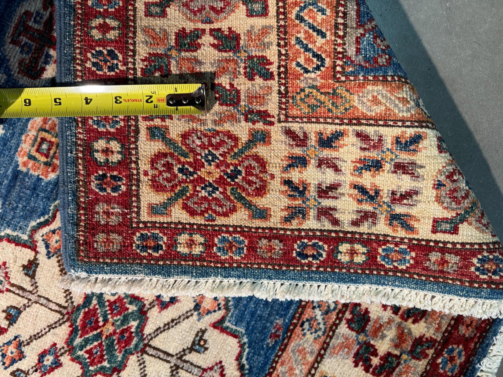 Fine Super Kazak Rug 4x6 - 5