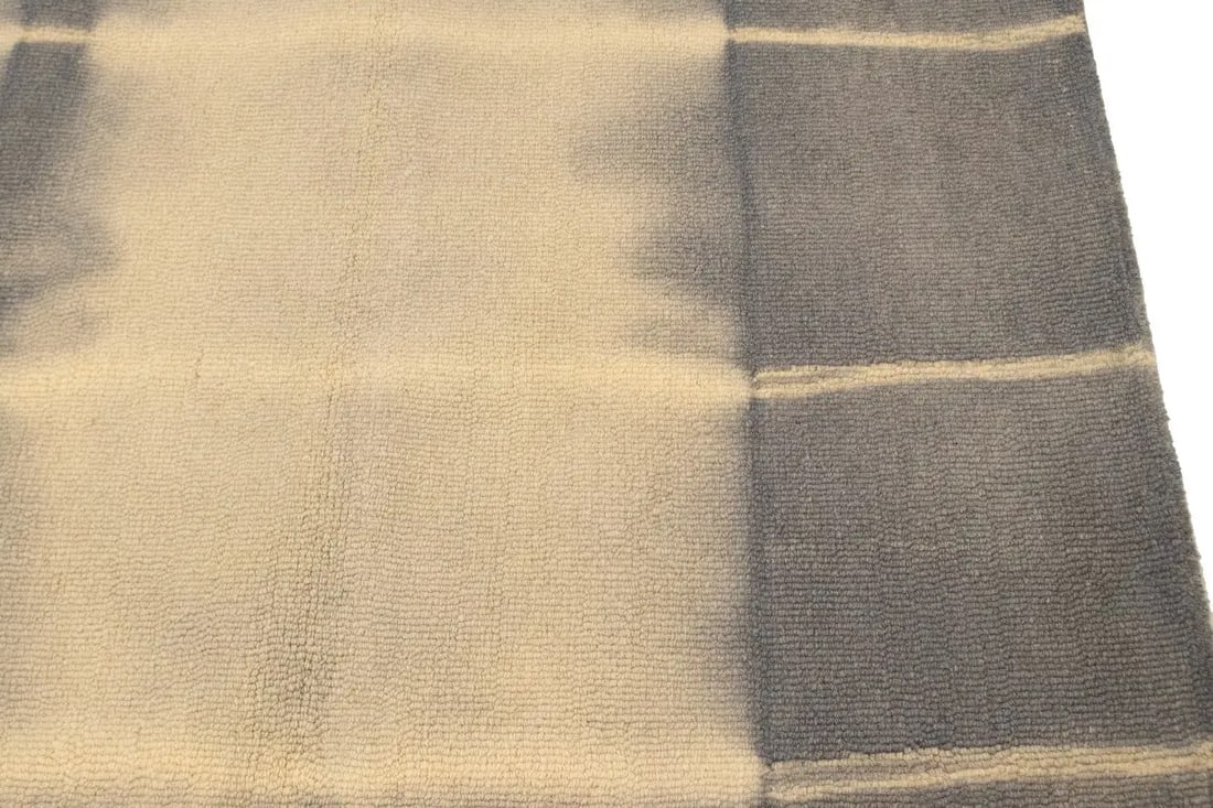 Gray Tie-Dye 5X8 Hand-Tufted Modern Rug - 9
