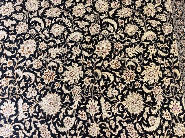Fine Singed Persian Versace Design Silk Qum-5254 - 8